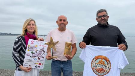 Imagen A praia da Ladeira convértese en segunda parada da terceira edición da xuntanza de esculturas de area