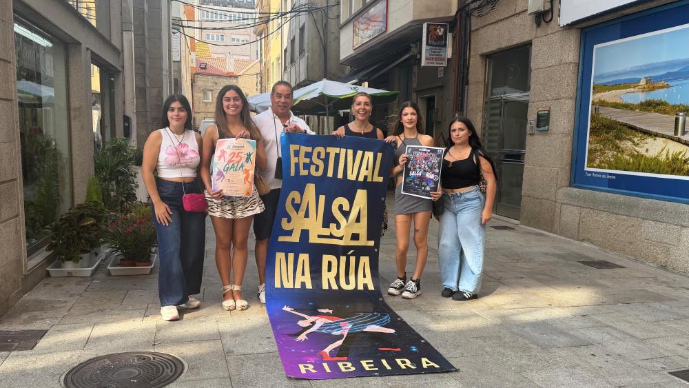 Imagen A salsa tomará as rúas de Ribeira no 28 e 29 de agosto en formato de festival de baile
