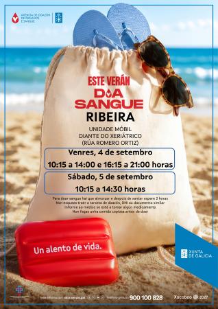 Imaxe A unidade móbil para a doazón de sangue estará en Ribeira no 4 e 5 de setembro