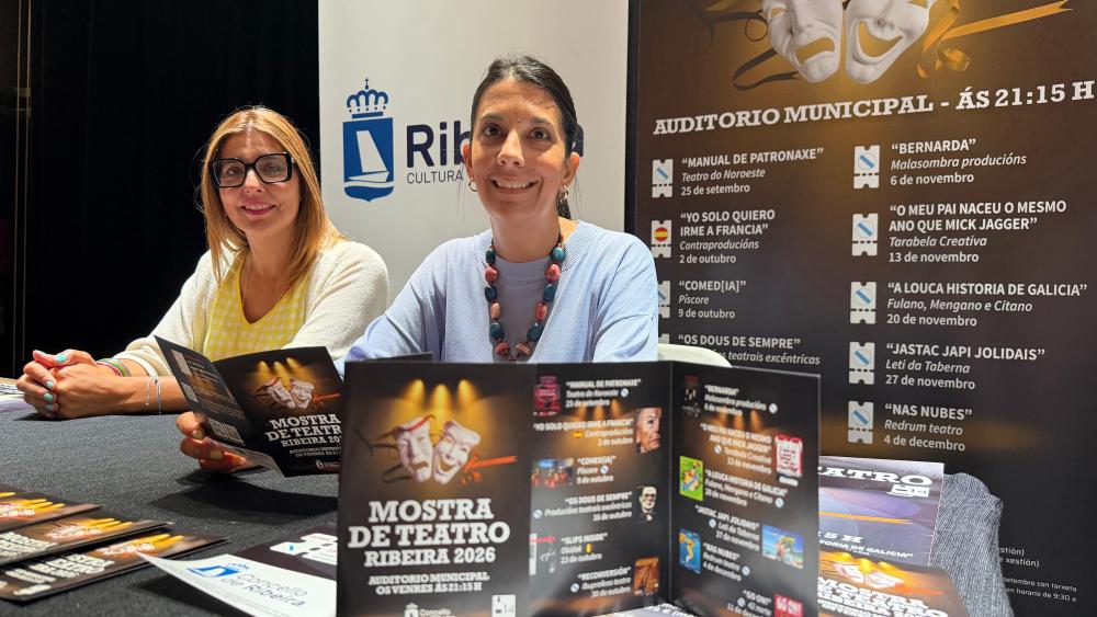 Imagen Trece funcións integran a mostra de teatro de Ribeira dentro da programación cultural do outono