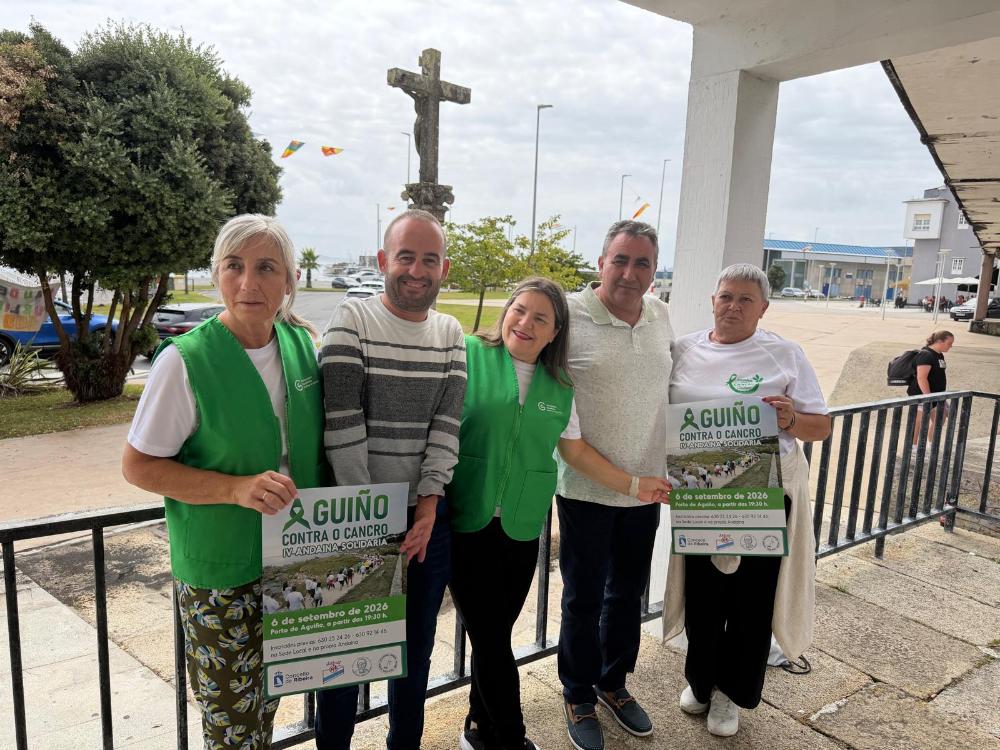 Imagen Aguiño camiñará contra o cancro na cuarta andaina solidaria do 6 de setembro
