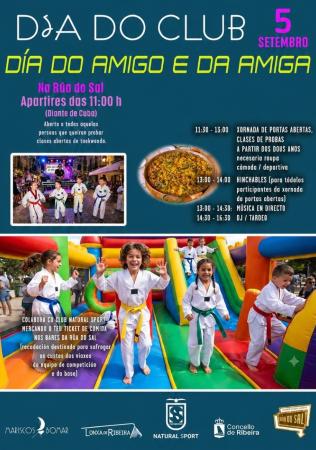 Imagen O Natural Sport retoma a exhibición de taekwondo na rúa do Sal no 5 de setembro