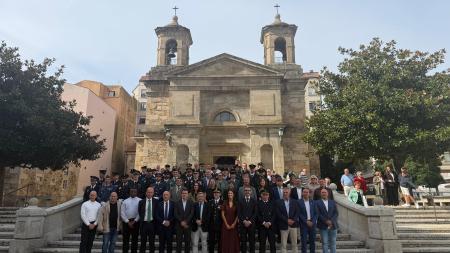 Imaxe A alcaldesa de Ribeira enxalza a vocación de servizo, profesionalidade e entrega da Policía Nacional durante a celebración do Día dos...