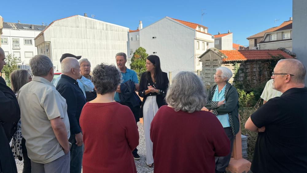 Imagen A alcaldesa de Ribeira comprométese a valorar a renovación da rede de subministro na contorna da Carroucha
