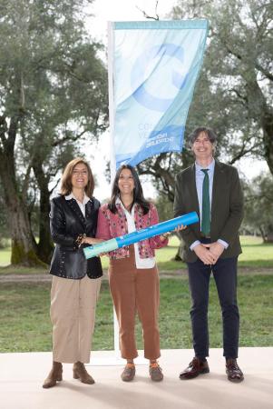 Imaxe María Sampedro destaca os 11 proxectos que fan que Ribeira volva ostentar a Bandeira Verde de Galicia