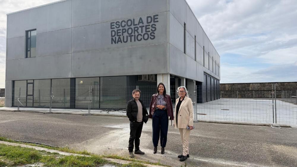 Imagen Rematan as obras da Escola de Deportes Náuticos de Aguiño
